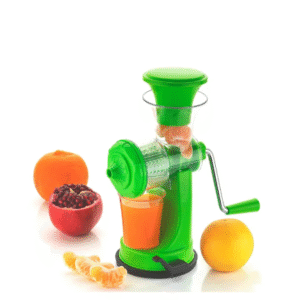 Fruit & Vegetable Manual Juicer with Steel Handle Hand Juicer with Vaccum Unity Locking System No electricity is required